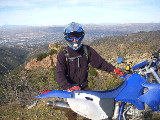 hills with city in background